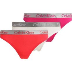 Majtki damskie: Calvin Klein Underwear THONG 3 PACK Stringi roseate/white