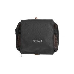 Kosmetyczka podróżna. Szare kosmetyczki męskie FORCLAZ, bez wzorów, z poliesteru. Za 39,99 zł.