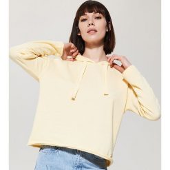 Bluza z kapturem - Żółty. Żółte bluzy damskie House, s, bez wzorów, bez rękawów, z kapturem. Za 79,99 zł.