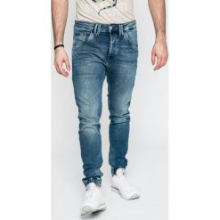 Pepe Jeans - Jeansy Gunnel. Niebieskie jeansy męskie Pepe Jeans, bez wzorów. W wyprzedaży za 269,90 zł.
