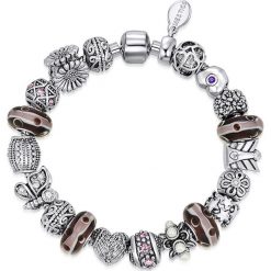 Bransoletki damskie: Bransoletka „Committed” z kryształkami Swarovski