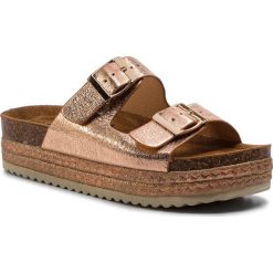 Espadryle REFRESH - 69926 Nude. Żółte espadryle damskie Refresh, bez wzorów, ze skóry ekologicznej, bez obcasa. Za 169,00 zł.