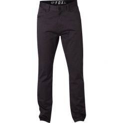 FOX Spodnie Męskie Stretch Chino 31 Ciemnoszare. Czarne jeansy męskie marki FOX, m, bez wzorów, z jeansu. W wyprzedaży za 201,00 zł.