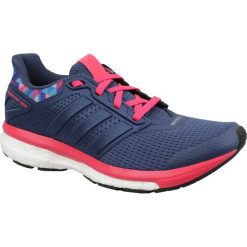 Adidas Supernova Glide 8 GFX W AQ5059 buty do biegania damskie granatowe 36 2/3. Pomarańczowe buty sportowe damskie Adidas, bez wzorów, z tkaniny, klasyczne, do biegania. W wyprzedaży za 249,99 zł.