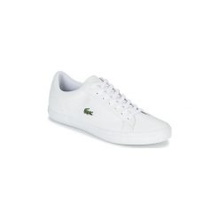 Buty Lacoste LEROND BL 1. Białe trampki męskie marki Lacoste, bez wzorów, bez zapięcia. Za 389,00 zł.