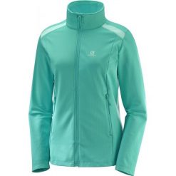 Salomon Bluza damska Discovery Lt Fz W Waterfall L. Bluzy sportowe damskie Salomon, l, bez wzorów, z krótkim rękawem, krótkie, bez kaptura. W wyprzedaży za 179,00 zł.