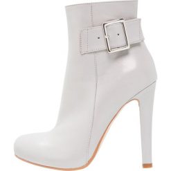 Botki damskie lity: MAI PIÙ SENZA Botki na obcasie light grey