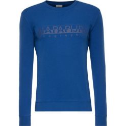 Bluza Napapijri Bevora C N0YIJ8. Niebieskie bluzy męskie Napapijri, m, bez wzorów, z bawełny, bez kołnierzyka, bez rękawów, bez kaptura. W wyprzedaży za 199,00 zł.