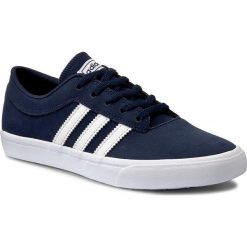 Buty adidas - Sellwood BB8699 Conavy/Ftwwht/Ftwwht. Niebieskie buty sportowe damskie Adidas, bez wzorów, z gumy, sportowe. W wyprzedaży za 159,00 zł.
