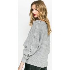 Medicine - Sweter Nocturne. Szare bez kategorii MEDICINE, s, z bawełny, z dekoltem w łódkę. W wyprzedaży za 59,90 zł.