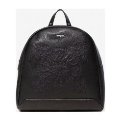 Desigual Soft Bandana Venice Mini Plecak Czarny. Czarne plecaki damskie Desigual, bez wzorów, z materiału. Za 378,95 zł.