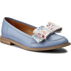 Półbuty damskie: Półbuty L37 – Loft Moccasins Bow S22SW12 Niebieski