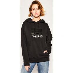 Bluza Napapijri Bhyamoli H NP0A4E3J0. Czarne bluzy damskie Napapijri, xs, bez wzorów, z bawełny, bez rękawów, bez kaptura. W wyprzedaży za 299,00 zł.