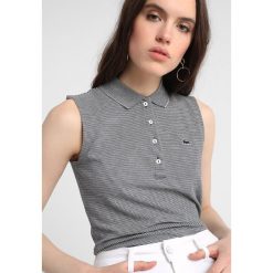 Bluzki damskie: Lacoste SLEEVELESS STRIPED Koszulka polo navy blue/vanilla plant