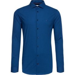 Koszula Tommy Hilfiger Tailored Stretch Print Classic TT0TT05560. Niebieskie koszule męskie Tommy Hilfiger Tailored, m, bez wzorów, z elastanu, biznesowe, bez kołnierzyka, bez rękawów. W wyprzedaży za 169,00 zł.