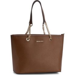 Torebka MICHAEL MICHAEL KORS - Jet Set Travl 30T6GJ8T6L Brązowy. Pomarańczowe torebki klasyczne damskie marki MICHAEL Michael Kors, bez wzorów, ze skóry, eleganckie, duże, bez dodatków. Za 1419,00 zł.