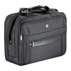 Torby na laptopa: Torba Wenger na laptopa biznesowa dwukomorowa 17″ (W73012293)