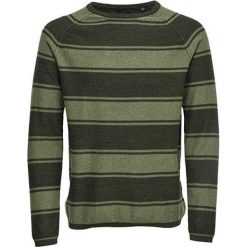 ONLY&SONS Męska sweter Alexo 12 Striped Crew Neck Olive Drab (rozmiar S). Zielone swetry męskie Only&Sons, s, bez wzorów, z bawełny, bez kołnierzyka, bez kaptura. W wyprzedaży za 66,00 zł.