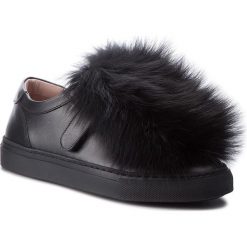 Sneakersy WEEKEND MAX MARA - Gamma 552615826 Nero 003. Czarne półbuty damskie Weekend Max Mara, ze skóry. W wyprzedaży za 769,00 zł.