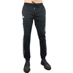 Kappa Fain Pants 306017-4006. Czarne spodnie męskie Kappa, m, bez wzorów, z bawełny. W wyprzedaży za 149,99 zł.