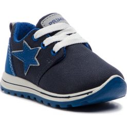 Sneakersy PRIMIGI - 3372333 M Blu. Niebieskie trampki chłopięce marki Primigi, bez wzorów, ze skóry, na sznurówki. Za 159,00 zł.