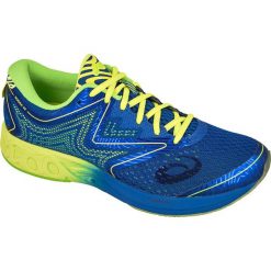 Niebieskie Buty biegowe Asics Noosa Ff M T722N-4507. Niebieskie buty sportowe męskie Asics, z gumy, bez zapięcia, do biegania. W wyprzedaży za 499,00 zł.