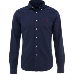 Polo Ralph Lauren OXFORD SLIM FIT Koszula navy. Niebieskie koszule męskie Polo Ralph Lauren, xxl, bez wzorów, z bawełny, polo, bez rękawów. Za 459,00 zł.