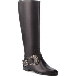 Oficerki RED VALENTINO - QQ2S0B18 Nero 0NO. Czarne kozaki damskie Red Valentino, ze skóry, bez obcasa, na obcasie, bez zapięcia. W wyprzedaży za 1999,00 zł.