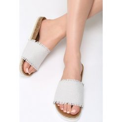 Szare Klapki Sweet Danger. Szare klapki damskie vices, bez wzorów, bez obcasa, na płaskiej podeszwie. Za 29,99 zł.