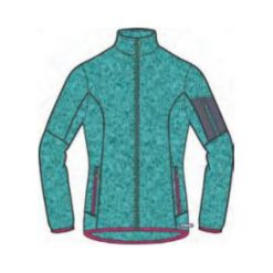 Brugi Bluza damska 2NCY-RLN Verde Grigio r. M. Zielone bluzy sportowe damskie marki Brugi, m. Za 106,41 zł.