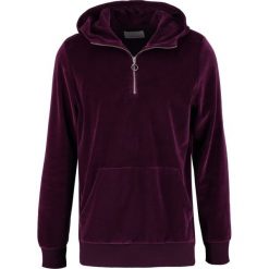 Kardigany męskie: Samsøe & Samsøe ALFONSO Bluza z kapturem potent purple
