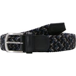 Anderson's STRETCH BELT Pasek pleciony multicolor. Czarne paski męskie Anderson's, w paski, z materiału. Za 379,00 zł.