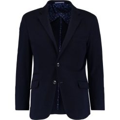 Cortefiel OXFORD Marynarka marine blue. Niebieskie kardigany męskie marki Cortefiel, z bawełny. Za 499,00 zł.