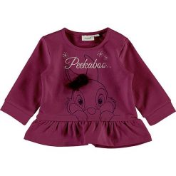 Bluza "Humper" w kolorze różowym. Czerwone bluzy niemowlęce marki name it girls, z bawełny. W wyprzedaży za 49,95 zł.