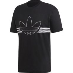 Koszulka adidas Originals Outline ED4698. Żółte koszulki męskie Adidas, m, w paski, z bawełny, klasyczne, bez kołnierzyka, bez rękawów. Za 99,00 zł.