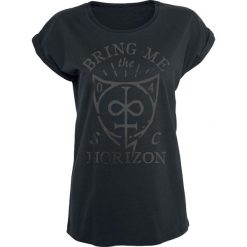 Bluzki damskie: Bring Me The Horizon Hand Drawn Shield Koszulka damska czarny