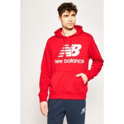 Bluza New Balance Essentials Stacked Logo MT91547. Czarne bluzy męskie New Balance, s, bez wzorów, z bawełny, bez kołnierzyka, bez rękawów, bez kaptura. W wyprzedaży za 209,00 zł.