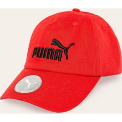 Puma - Czapka. Czerwone czapki damskie Puma, bez wzorów, z bawełny. Za 59,90 zł.