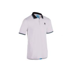 Bermudy męskie: POLO DRY 500 białe