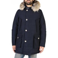 Woolrich Giacca WOCPS2918. Białe płaszcze męskie Woolrich, na zimę, xxl, w jednolite wzory, z bawełny, długie. Za 2075,00 zł.