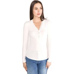 Scotch & Soda Koszulka Biały. Białe koszulki damskie Scotch & Soda, s, bez wzorów, z elastanu, bez kołnierzyka. Za 311,95 zł.