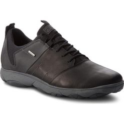 Półbuty GEOX - U Nebula 4X4ABX U842VA 043EK C9999 Black. Czarne półbuty skórzane męskie Geox. W wyprzedaży za 439,00 zł.