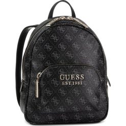 Plecak GUESS - HWSG75 86320 COA. Czarne plecaki damskie Guess, z aplikacjami, ze skóry ekologicznej. Za 599,00 zł.