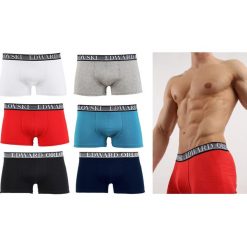 BOKSERKI ORLOVSKI 1PAK STRIPES. Brązowe bokserki damskie Edward Orlovski, xxl, bez wzorów, z elastanu. Za 20,00 zł.