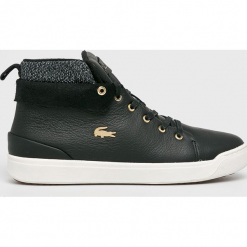 Lacoste - Buty. Czarne buty sportowe damskie marki Lacoste, z gumy. Za 499,90 zł.