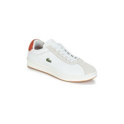 Buty Lacoste MASTERS 119 3. Białe trampki męskie Lacoste, bez wzorów, bez zapięcia. Za 351,20 zł.