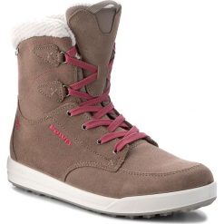 Śniegowce LOWA - Samara Gtx Mid Ws GORE-TEX 420541 Taupe/Berry 4651. Brązowe buty zimowe damskie Lowa, z gore-texu. W wyprzedaży za 499,00 zł.