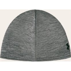 Under Armour - Czapka. Szare czapki męskie Under Armour, na zimę, bez wzorów, z elastanu. Za 89,90 zł.