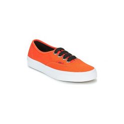 Buty Vans AUTHENTIC. Pomarańczowe trampki i tenisówki damskie Vans, bez wzorów, bez zapięcia. Za 271,20 zł.