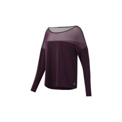 T-shirty z długim rękawem Reebok Sport Koszulka Dance Mesh. Fioletowe topy sportowe damskie marki Reebok Sport, s, bez wzorów, z meshu, bez kołnierzyka, z długim rękawem, długie, bez kaptura. Za 169,00 zł.